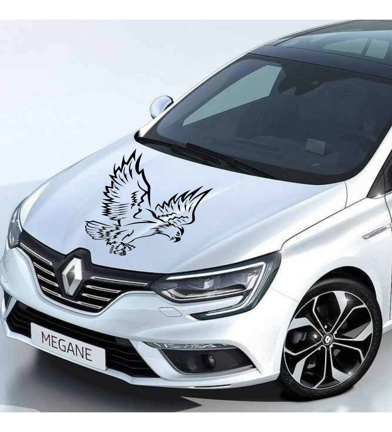 FID Besiktas Kartal Autocollant Voiture Blanc 10x7 Cm - BJK Türkiye
