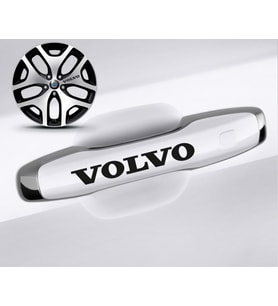 Volvo kapı Kolu Sticker Yapıştırma 8 Ad