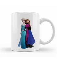 Elsa Kristoff Rapunzel Anna Frozen Kupa Bardak Porselen