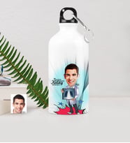 BK Gift Kişiye Özel Bay Radyoloji Uzmanı Karikatürlü Metal Suluk 500 Ml 1