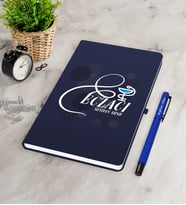 BK Gift Kişiye Özel Eczacı Lacivert Defter Kalem Seti-7