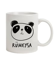İsme Özel Panda Temalı Kupa Bardak M3
