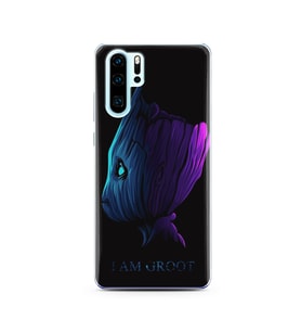 Baby Groot Tasarım Süper Şeffaf Silikon Telefon Kılıfı Huawei P30 Pro