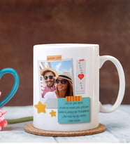 BK Gift Kişiye Özel Babalar Günü Temalı Beyaz Kupa Bardak 35259b