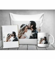 Kişiye Özel Fotoğraflı Yastık & Kupa & Defter