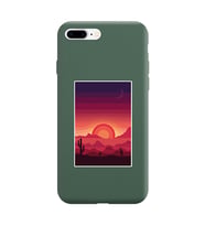 Koyu Yeşil Lansman Telefon Kılıfı Iphone 8 Plus