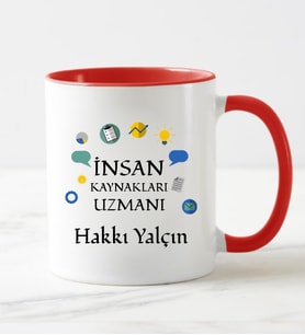 İnsan Kaynakları Uzmanı Kupa Bardağı Kırmızı