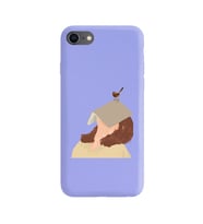 Lila Lansman Telefon Kılıfı Iphone 8