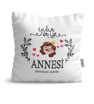 BK Gift Kişiye Özel Yılın En İyi Annesi  Yastık  2