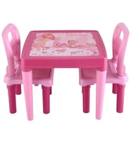 Pilsan Hobby Sandalyeli Oyun ve Aktivite Çalışma Masası - Pembe