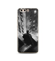 Batman Tasarım Süper Şeffaf Silikon Telefon Kılıfı Huawei P10 