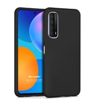 Microsonic Matte Silicone Huawei P Smart 2021 Kılıf Siyah