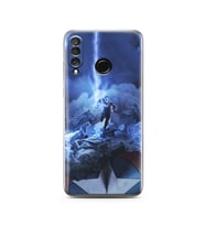 Kaptan Amerika Tasarım Süper Şeffaf Silikon Telefon Kılıfı Huawei P30 Lite