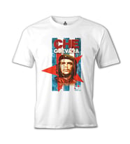 Che Guevara Beyaz Erkek Tshirt