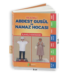 Abdest Gusül ve Namaz Hocası 160 Sayfa Cep Boy - Merve Yayınları