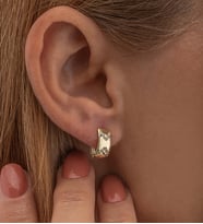 14 Ayar Altın Zarif Kadın Küpe