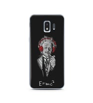 Einstein Tasarım Süper Şeffaf Silikon Telefon Kılıfı Samsung J2 Pro (2018)