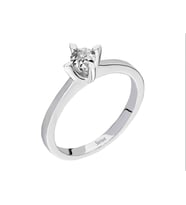 Sirius 0,30 Karat Görünümlü Pırlanta Tektaş Yüzük 0717R0239