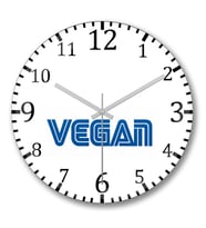 Vegan Para Gamers Duvar Saati Bombeli Gercek Cam