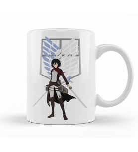 Attack   On Titan Mikasa Kupa Bardak Porselen