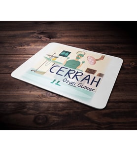 Kişiye Özel Cerrah Tasarımlı Mouse Pad (Renksiz)