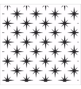 HD167 Home Dekor Stencil 45x45