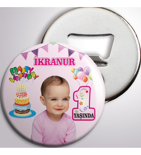 Doğum Günü Açacaklı Magnet Pastalı Balonlu Konsept