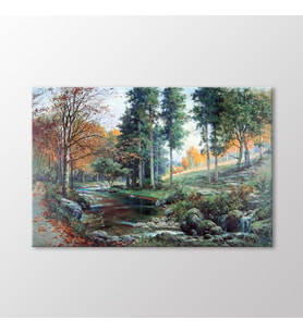 Arty Tablo Peyzaj Tablo (Karışık)