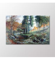 Arty Tablo Peyzaj Tablo (Karışık)