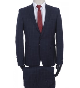 Jan Carlucci Yünlü Slimfit  Drop 6 Takım