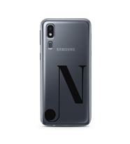 Samsung A2 Core Harf Tasarımlı Telefon Kılıfı N-Harfi 