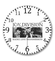 Joy Division Duvar Saati Bombeli Gercek Cam
