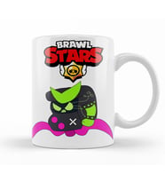 Brawl  Stars Virüs 8 Bit Kupa Bardak Porselen