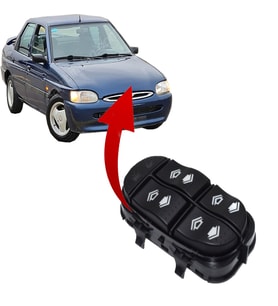 FORD FOCUS 1 SOL DÖRTLÜ CAM DÜĞMESİ ANAHTARI 1998--2005