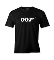 James Bond - 007 Siyah Erkek Tshirt