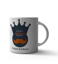 Benim Babam Kahraman Kupa Bardak (Çok Renkli)