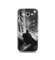 Batman Tasarım Süper Şeffaf Silikon Telefon Kılıfı Samsung Grand Neo