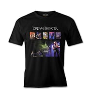 Dream Theater - Konser Siyah Erkek Tshirt