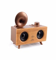 Nostaljik Radyo Antika Klasik Ahşap Bluetooth Hoparlör Fm Radyo Gramofon B6 Müzik Kutusu