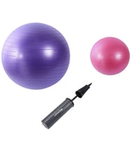 Leyaton 65 Cm Mor + 25 Cm Pilates Topu 2'li Set