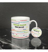 Psikolojik Danışman Kupa Bardak ve Anahtarlık Set 002