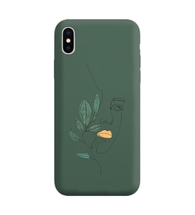 Koyu Yeşil Lansman Telefon Kılıfı Iphone Xs Max