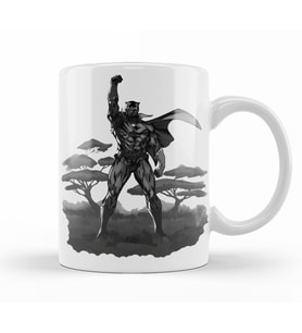 Wakanda  Knight  Kupa Bardak Porselen
