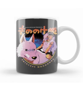 Mononoke Hime Kupa Bardak Porselen