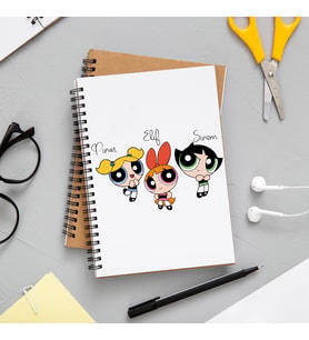 Powerpuff Girls Defteri Kişiye Özel