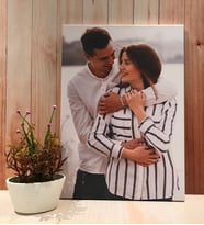 Jet Baskı Kişiye Özel Fotoğraflı Kanvas Tablo, Sevgiliye Hediye, Anneye Hediye, Babaya Hediye, Kardeşe Hediye