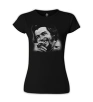 Che Guevara II Siyah Bayan Tshirt