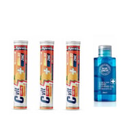 APEXİS C VİTAMİNİ 1000 mg D VİTAMİNİ,ÇİNKO 20 EFERVESAN TB X 3 ADET (100 ML EL DEZENFEKTANI)