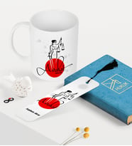 BK Gift Kişiye Özel Avukat Temalı Kupa ve Kitap Ayracı Seti - 11 (Model 1)