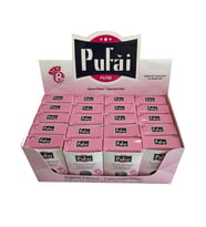 Pufai Sigara Filtresi Normal Boy 8 mm Ağızlık 600 Adet 20 Kutu Pembe